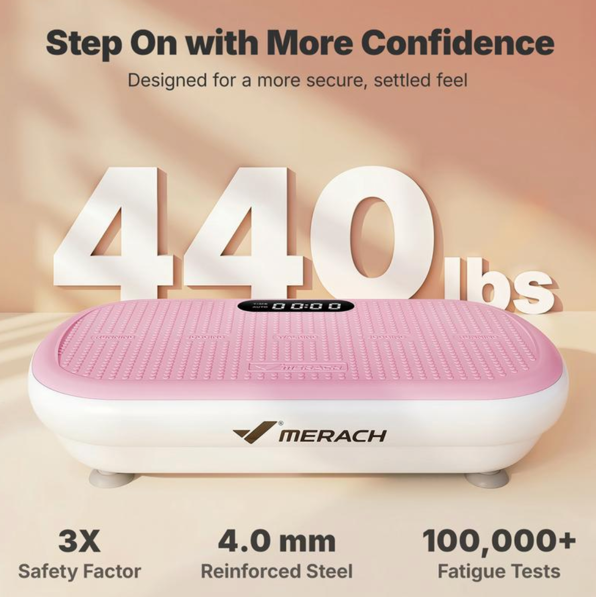 Merax™ CV40 Curved Vibration Plate
