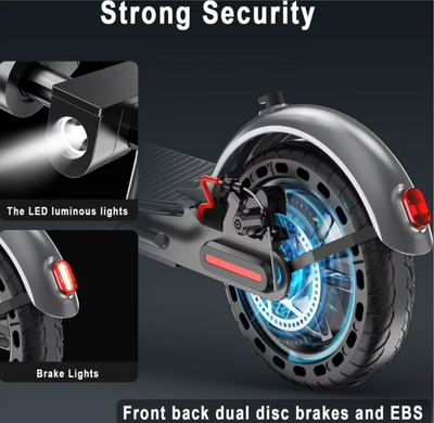 Foldable Electric Scooter for Adults | 350W, 21 Miles